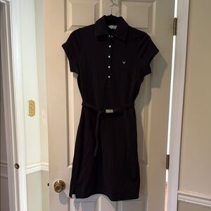 Callaway Black Golf Polo Dress